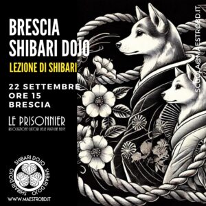 Lezione di shibari 22 settembre