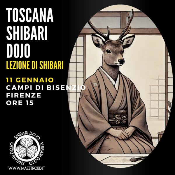 Toscana Shibari Dojo - Lezione shibari 11 gennaio 2025